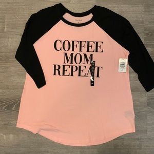 Torrid- coffee, mom, repeat T-shirt